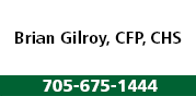 Brian Gilroy, CFP, CHS logo