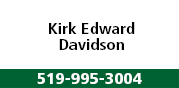Kirk Edward Davidson logo